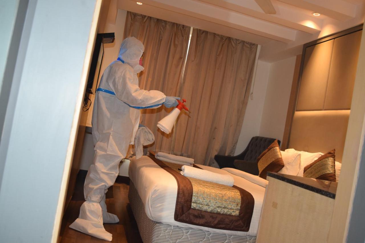 Hotel Superb 5 Mins Walk From New Delhi Station Exterior foto